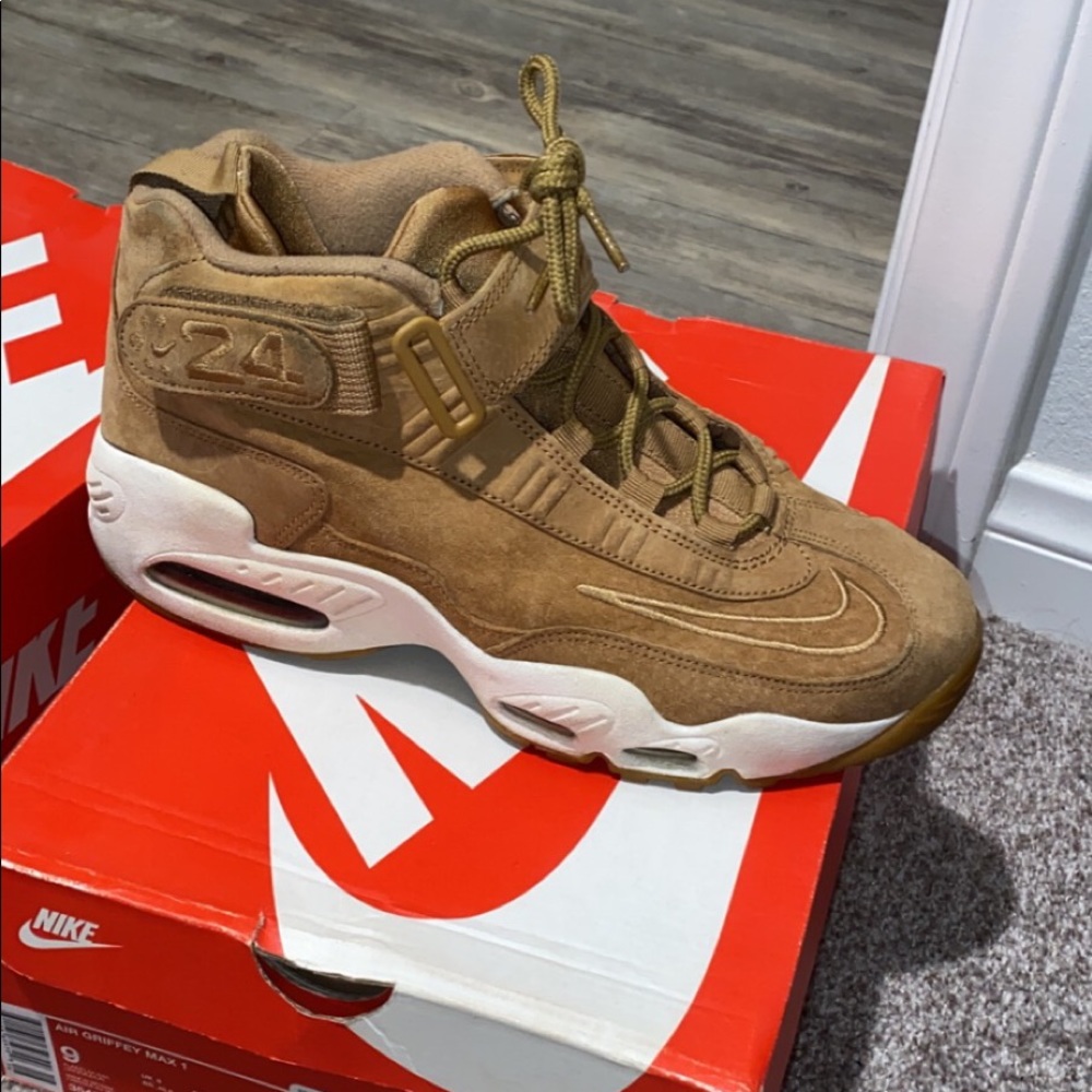 Air Griffey max 1 flax/flax-sail men size 9 - Picture 5 of 11